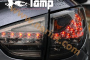 Задняя оптика LED Porsche Cayenne Style (BLACK EDITION) для Hyundai Tucson iX (AUTO LAMP)